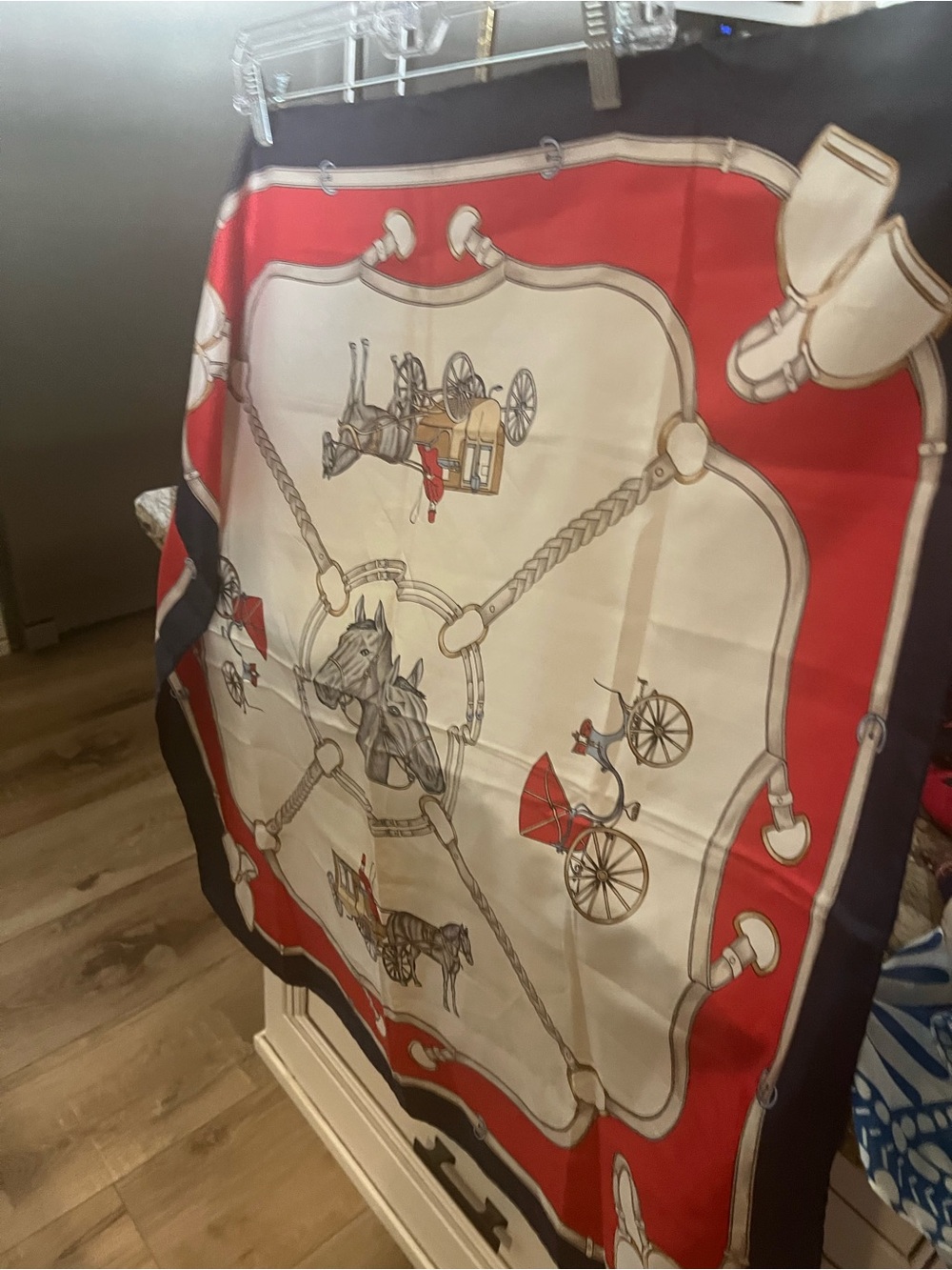 Celine Horse & Carriage Silk Scarf!!